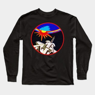 Black Panther Art - NASA Space Badge 37 Long Sleeve T-Shirt